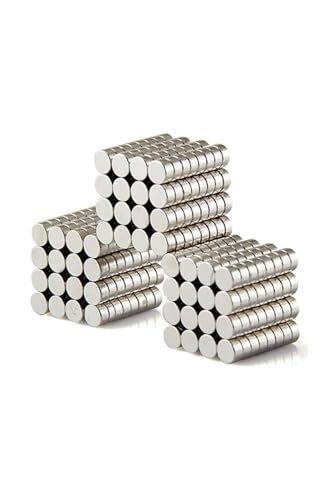 200 Adet 6 Mm X 2 Mm Yuvarlak Güçlü Neodyum Mıknatıs Magnet