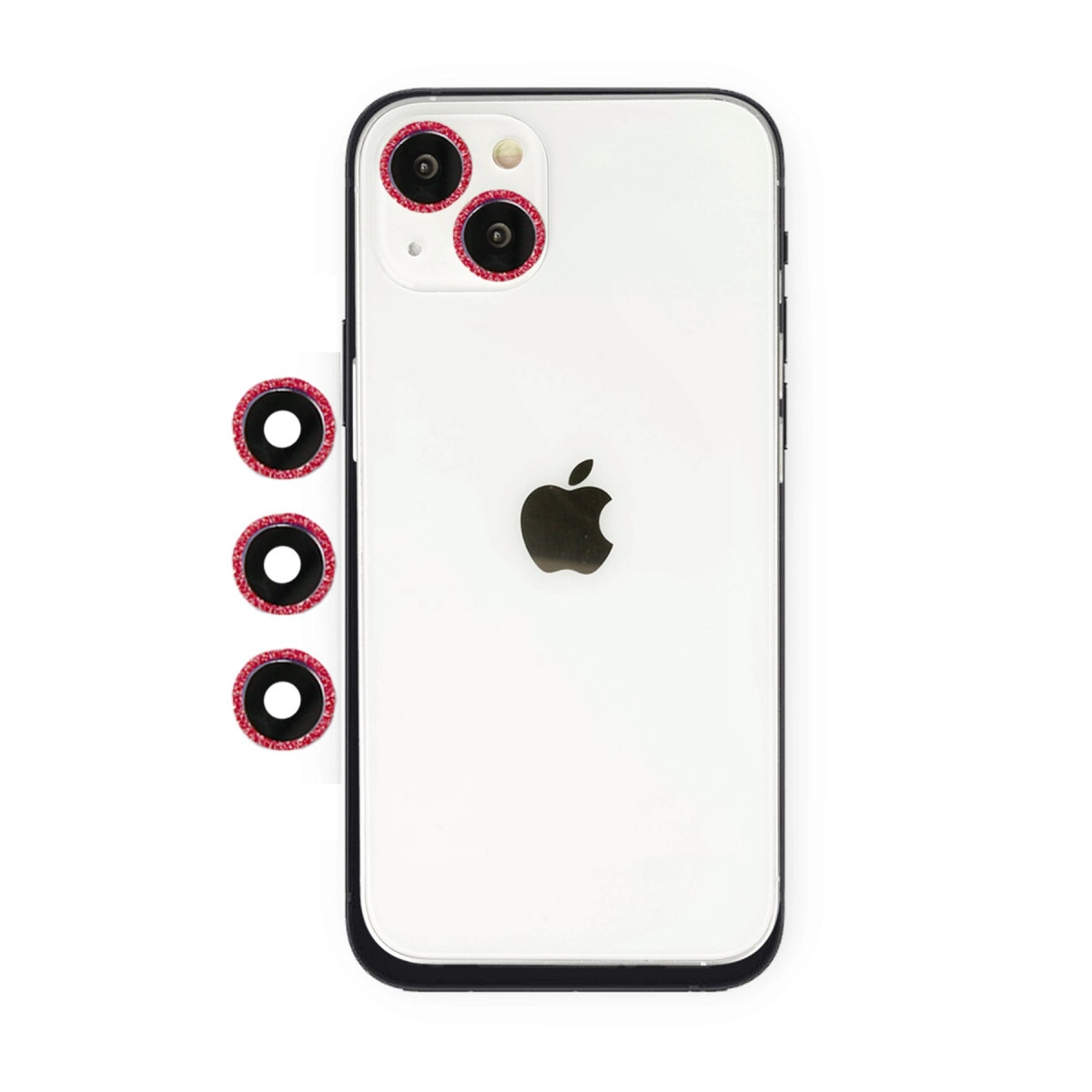 Apple İphone 14 Shine Kamera Lens - Kırmızı