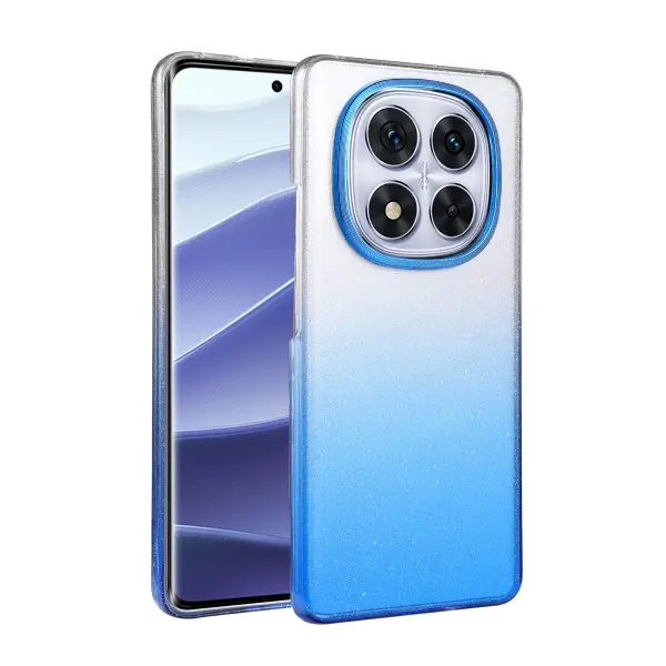 Xiaomi Redmi Note 14 Pro Plus Glossy Kapak - Mavi