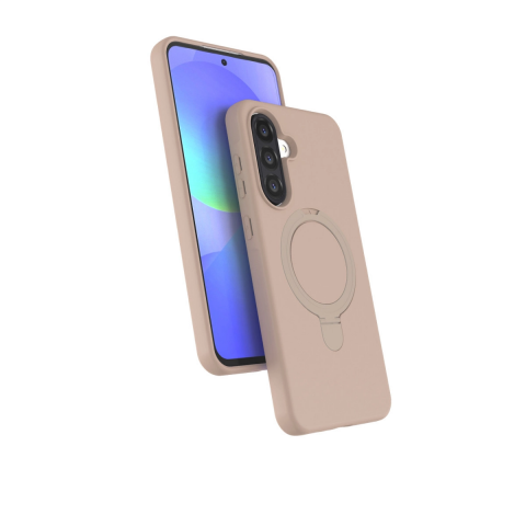 Samsung Galaxy A26 Regal Magsafe Standlı Kapak - Çöl Titanyum