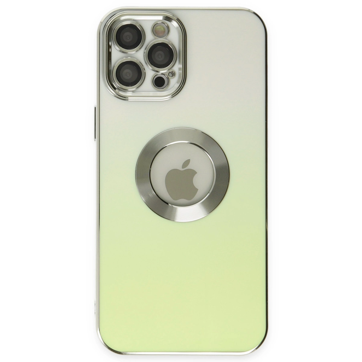 Apple İphone 12 Pro Kılıf Best Silikon - Yeşil