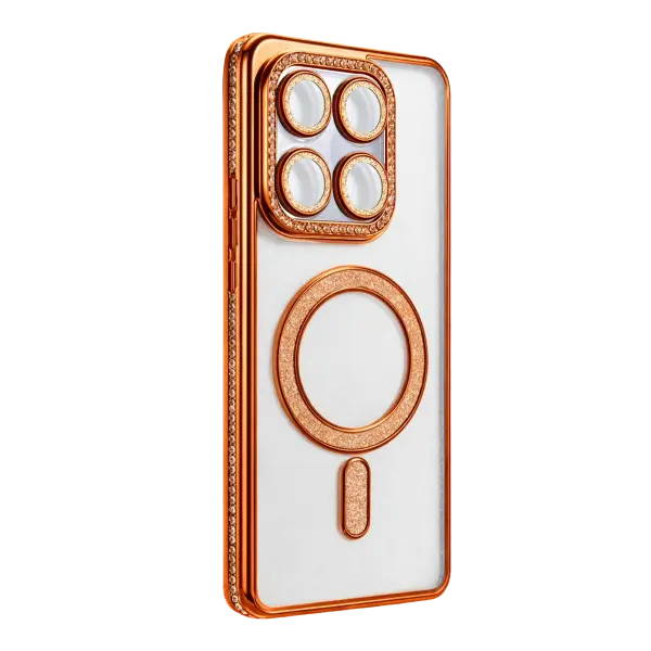 Xiaomi Mi 17T Joke Simli Magneticsafe Kılıf - Turuncu