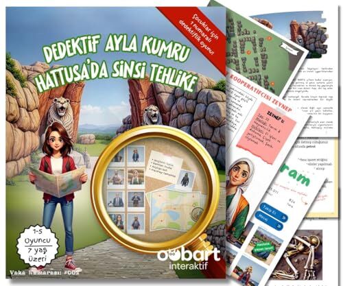 Dedektif Ayla Kumru Hattuşa'da Sinsi Tehlike, Çocuklar için Eğlenceli Dedektiflik Oyunu