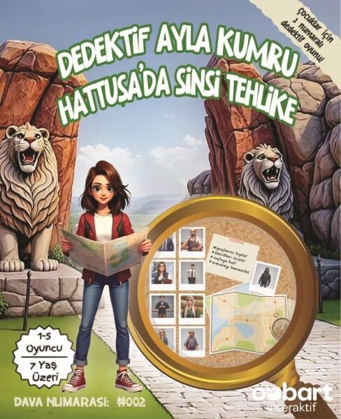 Dedektif Ayla Kumru Hattuşa'da Sinsi Tehlike, Çocuklar için Eğlenceli Dedektiflik Oyunu