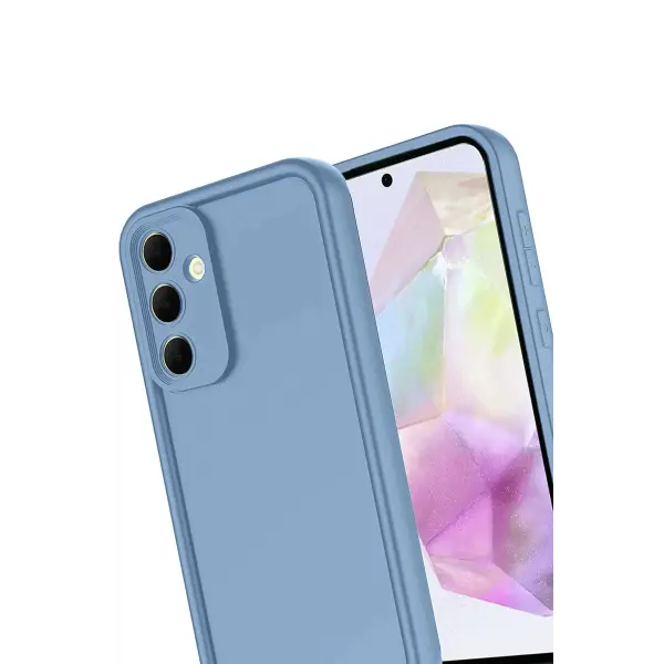 Samsung Galaxy A17 5G Viera Silikon - Mavi
