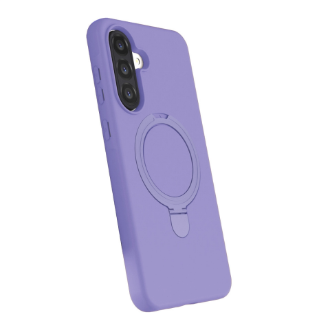 Samsung Galaxy A36 Regal Magsafe Standlı Kapak - Lila
