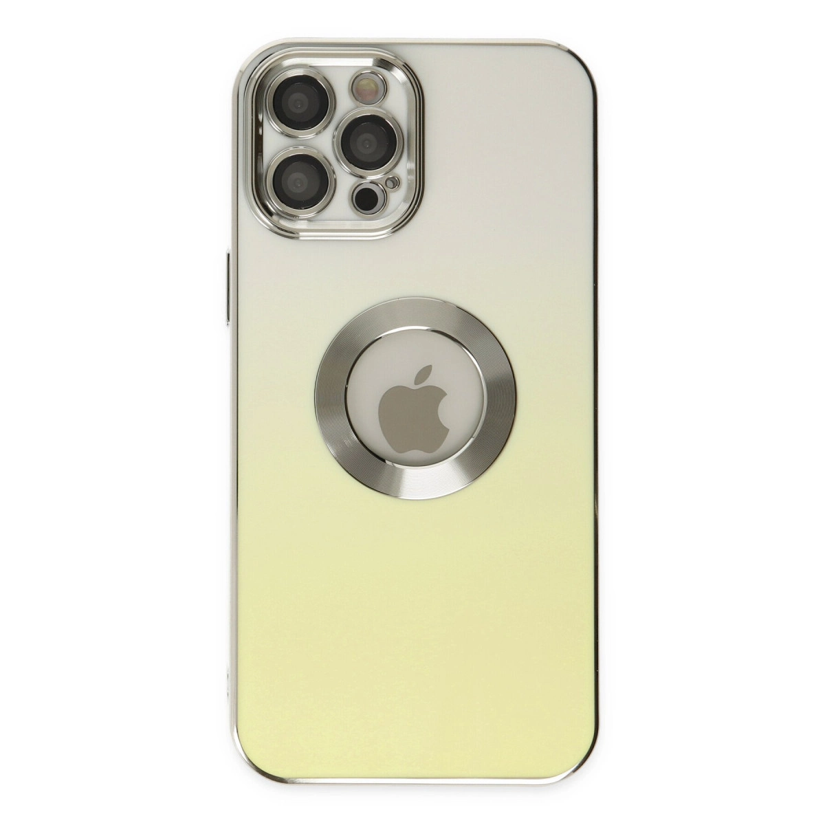Apple İphone 12 Pro Max Kılıf Best Silikon - Sarı