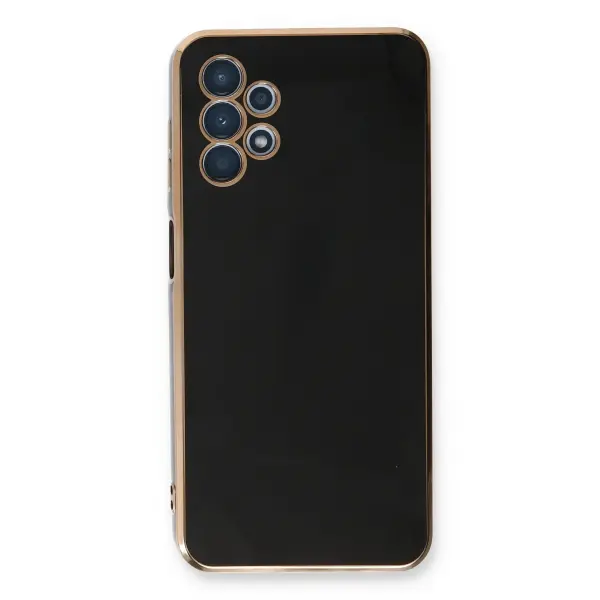 Samsung Galaxy A13 4G Kılıf Volet Silikon - Siyah