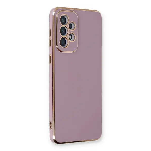Samsung Galaxy A53 5G Kılıf Volet Silikon - Mor