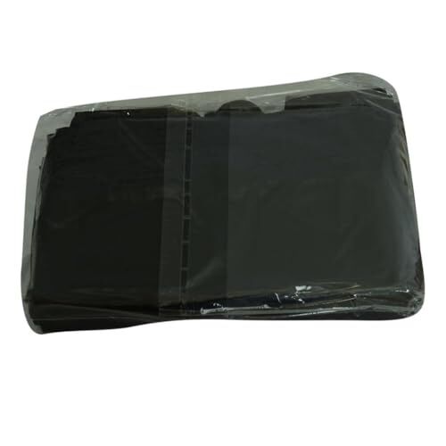 Küçük Boy Atlet Geri Dönüşüm Granül Çanta Poşet 40X25 Cm Kalın Siyah 1000 g 1 Paket