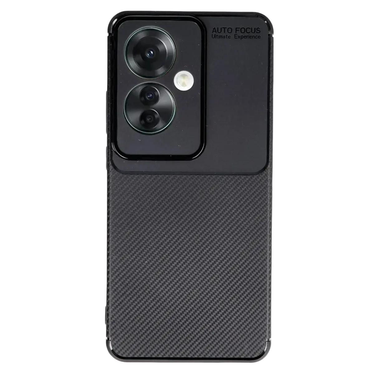 Oppo Reno 11F Kılıf Auto Focus Karbon Kapak - Siyah