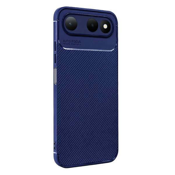 Newface Tecno Spark 50 5g Auto Focus Karbon Kapak - Lacivert