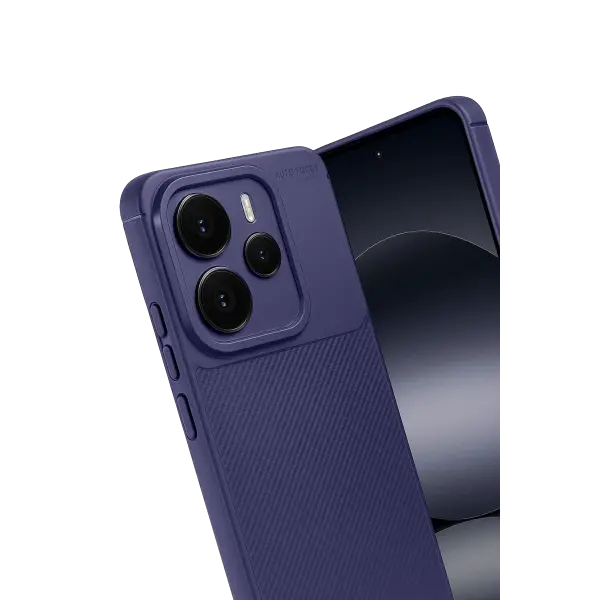 Xiaomi Note 14 5G Auto Focus Karbon Kapak - Lacivert