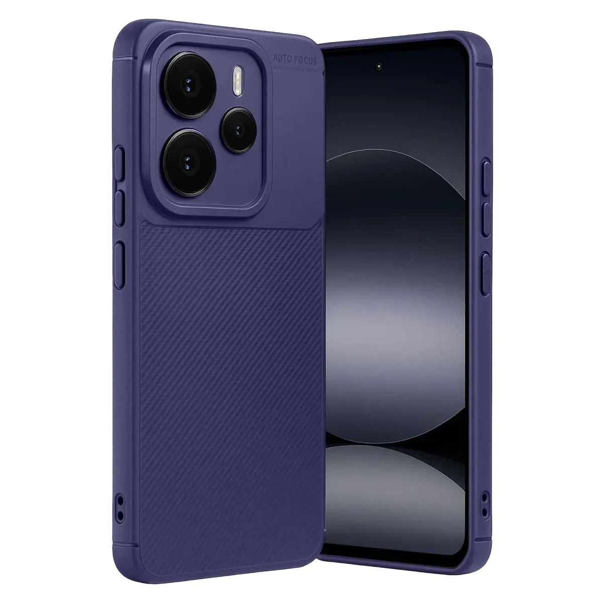 Xiaomi Note 14 5G Auto Focus Karbon Kapak - Lacivert