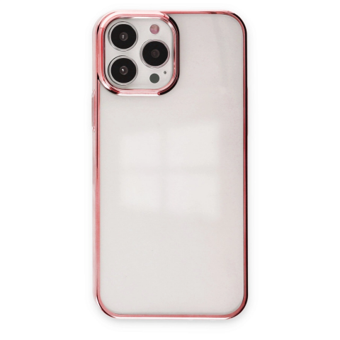 Apple İphone 13 Pro Max Kılıf Element Silikon - Pembe