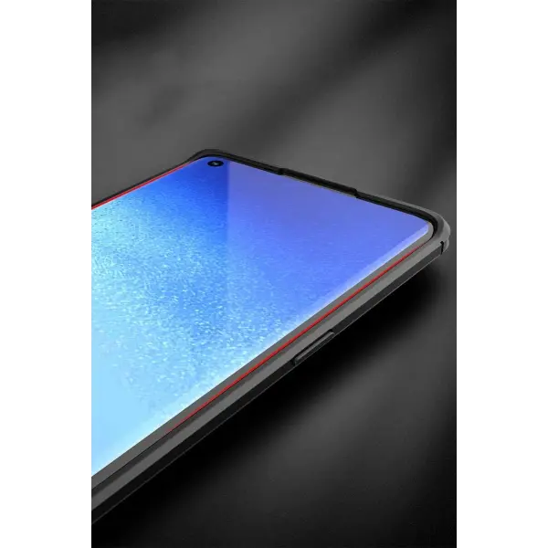 Oppo Reno 5 Pro Kılıf Auto Focus Kapak - Kırmızı