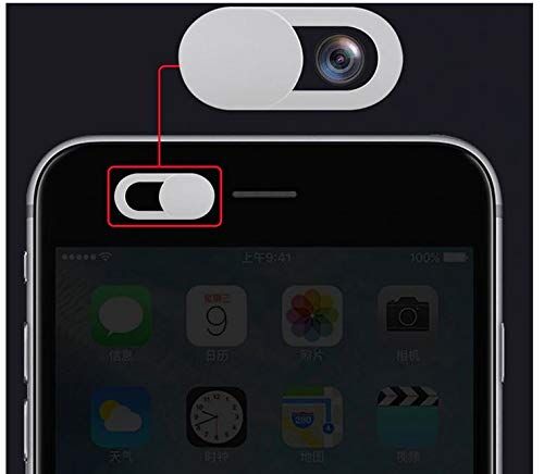 Web Kamerası Kapağı, Webcam Cover, Notebook Laptop Macbook Telefon Tablet için Kamera Kapatıcı, Gizleyici Beyaz, 3 Adet