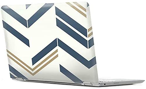 Chevron Blue Stripe Peel & Stick duvar kağıdı