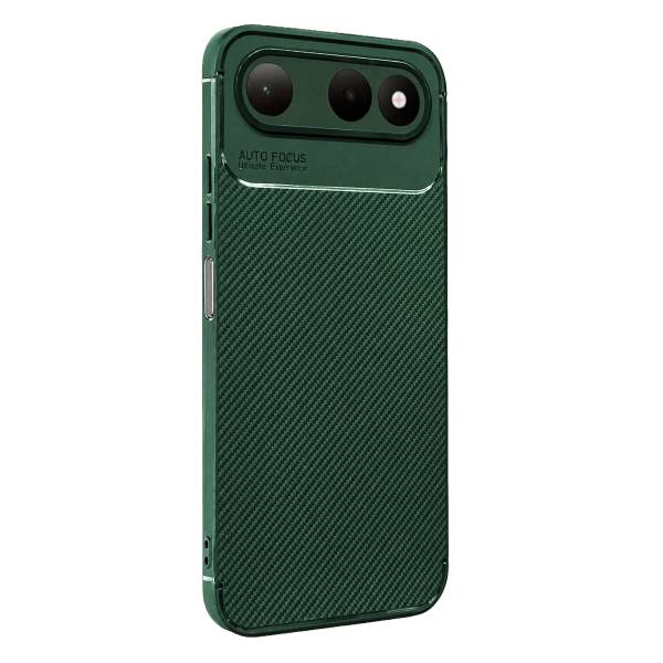 Newface Tecno Spark 50 5g Auto Focus Karbon Kapak - Yeşil