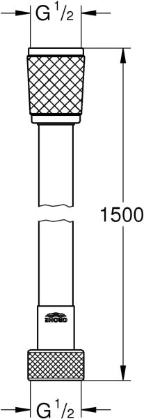 Dayanıklı Gri 150 cm Paslanmaz G1/2 Smartizi Ultra Duş Spirali Patlamaya ve Kırılmaya Karşı Dirençli Esnek Pvc Yapı Üniversal Bağlantı