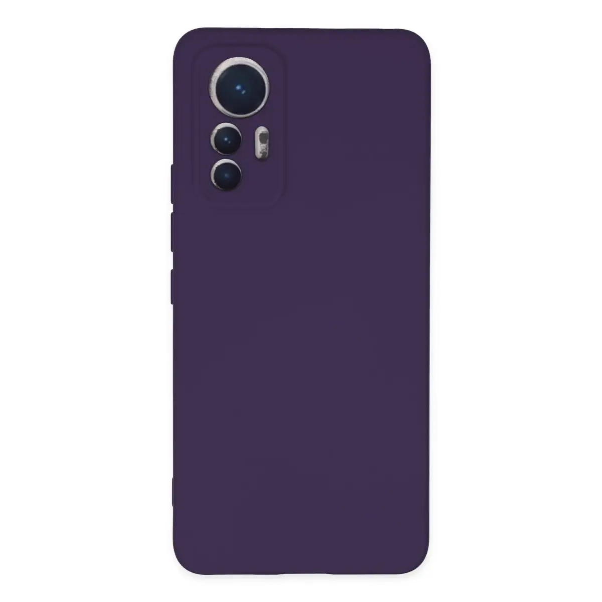 Xiaomi Mi 12 Lite Kılıf Nano içi Kadife Silikon - Mor