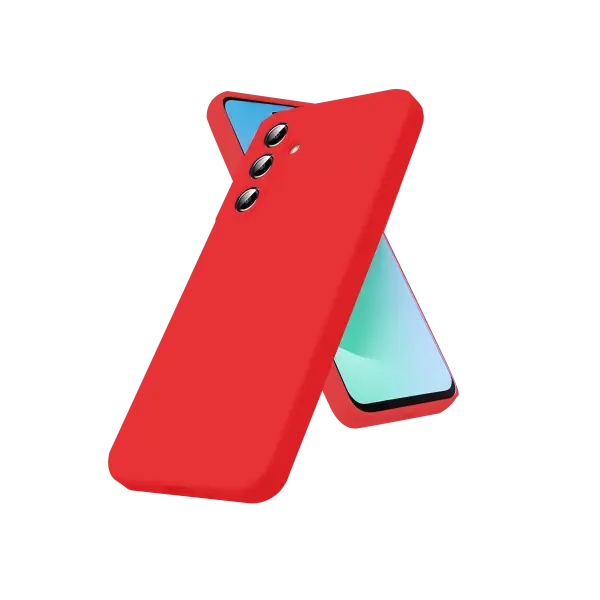 Samsung Galaxy S25 FE First Silikon - Kırmızı