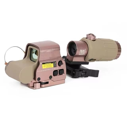 558g43 Xps2 Hedef İşaretleyici Red Dot  Holografik Nişangâh, 5x Büyütmeli Set Çöl Rengi