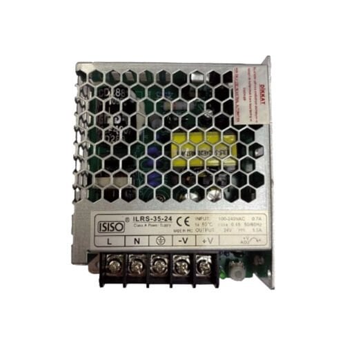Isıso 35W Güç Kaynağı 5Vdc 7A Delikli Tip ILRS-35-05