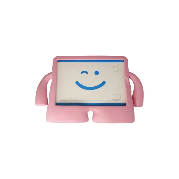 Samsung Galaxy T510 Tab A 10.1 Kılıf Karakter Tablet Silikon - Açık Pembe