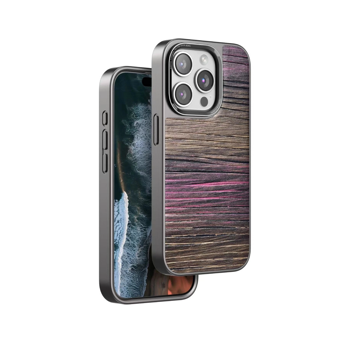Venco Apple İphone 14 Pro Wave Kapak - Pembe