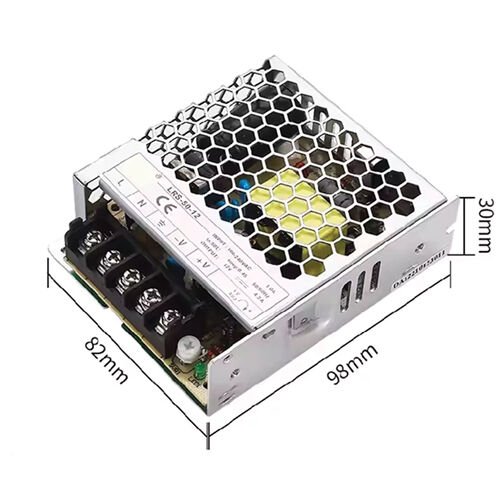 Isıso 50W Güç Kaynağı 5Vdc 10A Delikli Tip ILRS-50-05