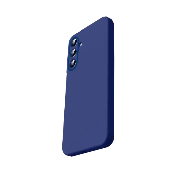 Samsung Galaxy S26 FE Nano içi Kadife Silikon - Lacivert