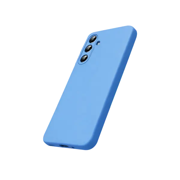 Samsung Galaxy S26 FE Nano içi Kadife Silikon - Mavi