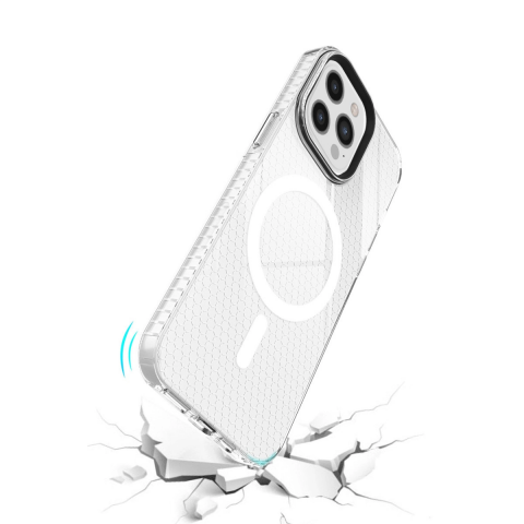 Apple İphone 12 Pro Max Kılıf Beta Magneticsafe Silikon - Şeffaf