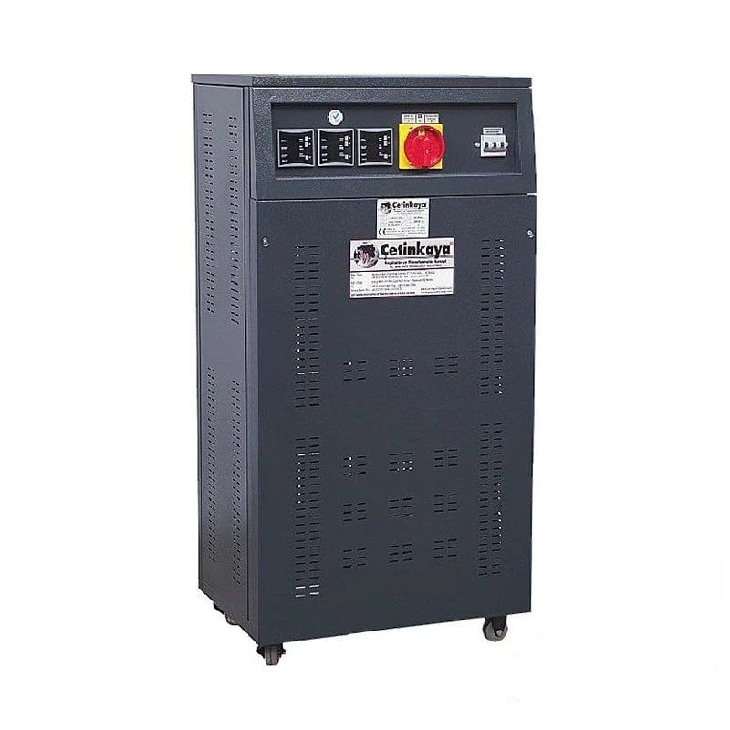 Çetinkaya 120 Kva Regülatör 260/450V-380V Trifaz Korumalı Bakır Sargılı