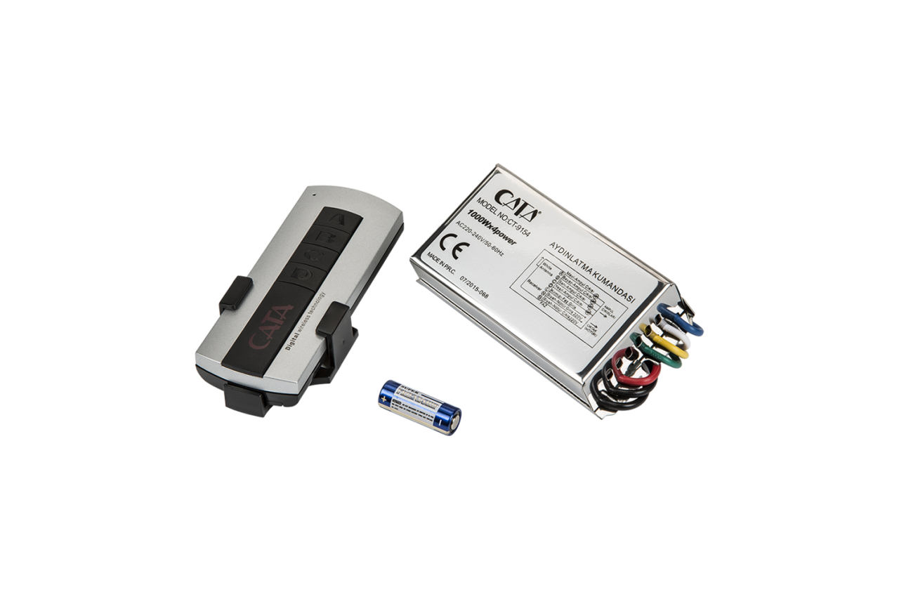 Cata Aydınlatma Kumandası (4X100W) CT-9154