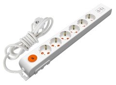 Mutlusan Rı-Tech Altılı Usb Anaht. Topraklı Priz  Ç.K. 5 Mt 001 175 650002 05 00