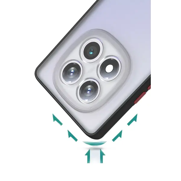 Xiaomi Redmi Note 14 Pro Plus Kılıf Montreal Silikon Kapak - Siyah