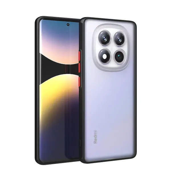 Xiaomi Redmi Note 14 Pro Plus Kılıf Montreal Silikon Kapak - Siyah