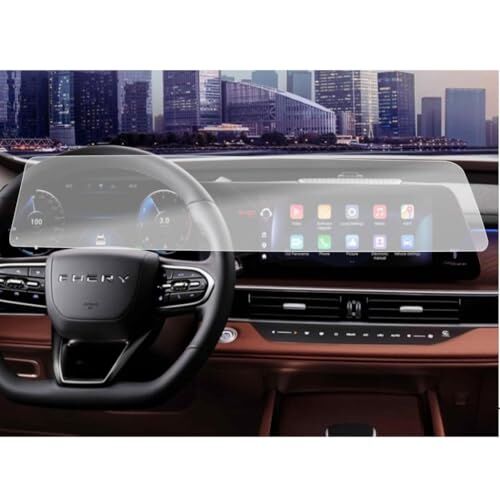 Chery Tiggo7 Pro Max 24.6 İnç Multimedya Ekranıyla Uyumlu Mat Ekran Koruyucu
