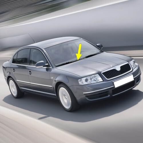 Skoda Superb ile Uyumlu 2006-2008 Ön Cam Sağ Silecek Kolu 3B1955410