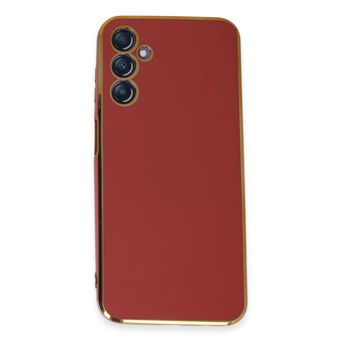 Samsung Galaxy M14 5g Kılıf Volet Silikon - Kırmızı