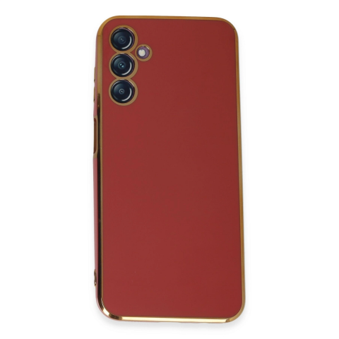 Samsung Galaxy M14 5g Kılıf Volet Silikon - Kırmızı