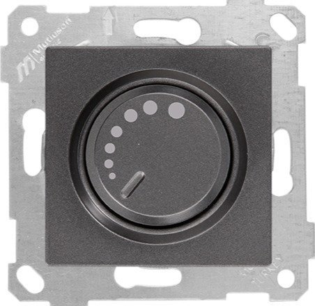 Mutlusan Rita Mek Tuş Rl Işıklı Dimmer 1000W Füme 2200 444 0295