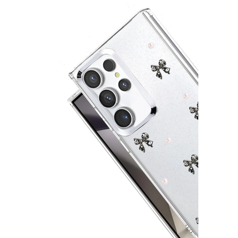 Samsung Galaxy S25 Ultra Fiyonk Desenli Kapak - Desen 8