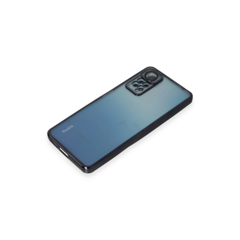 Xiaomi Redmi Note 11 Pro Kılıf Razer Lensli Silikon - Siyah