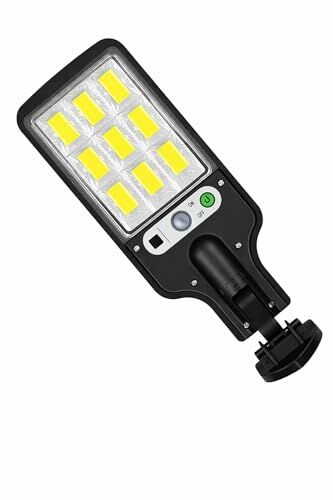 Güneş Enerjili Sensörlü Solar LED Lamba, 72 LED, Hareket Algılayıcılı, Su Geçirmez Dış Mekan Duvar Aydınlatması