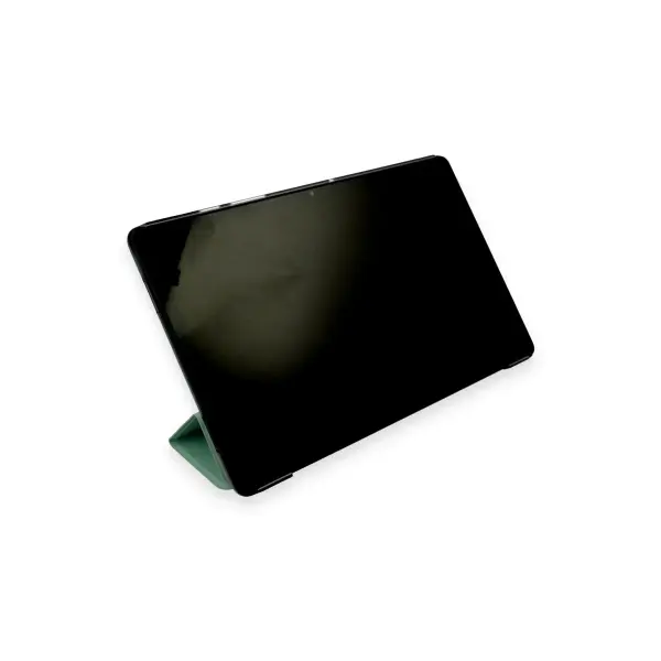 Samsung Galaxy T970 Tab S7 Plus 12.4 Kılıf Tablet Smart Kılıf - Koyu Yeşil