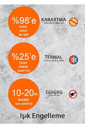 Yüksek Kaliteli%100 Işık Geçirmez Blackout Fon Perde, Termal Karartma Güneşlik Perde, Siyah 300 X 270