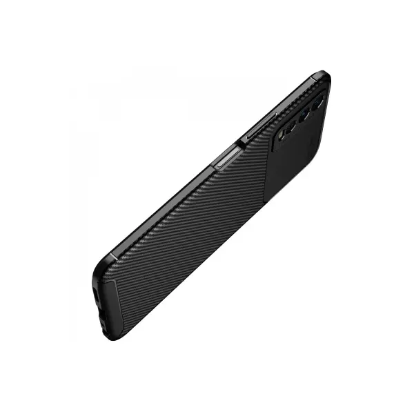Vivo Y11S Kılıf Auto Focus Karbon Kapak - Lacivert